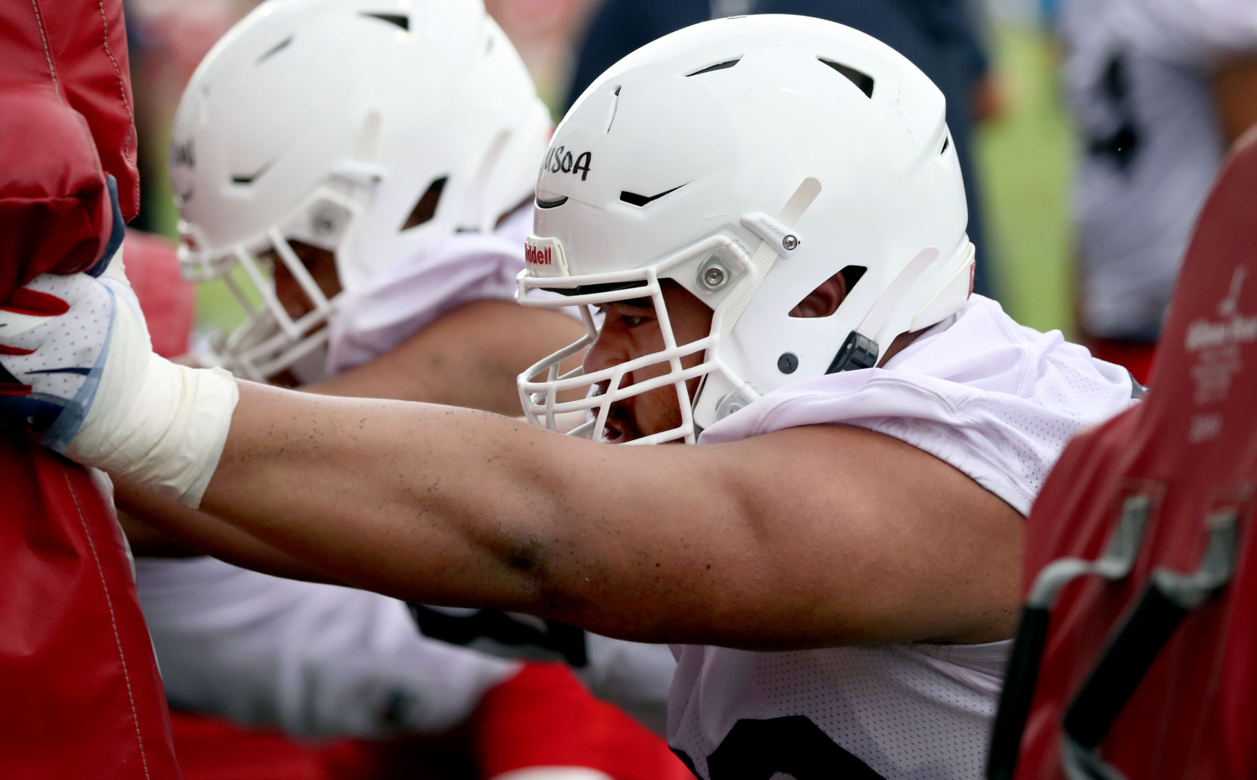 UA football day two